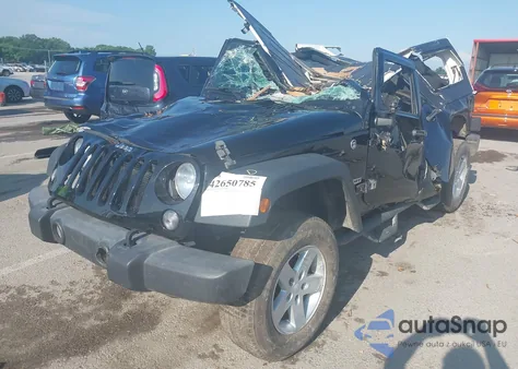 2018 Jeep Wrangler Unlimited Sport from USA, damaged, VIN 1C4BJWDG2JL891621